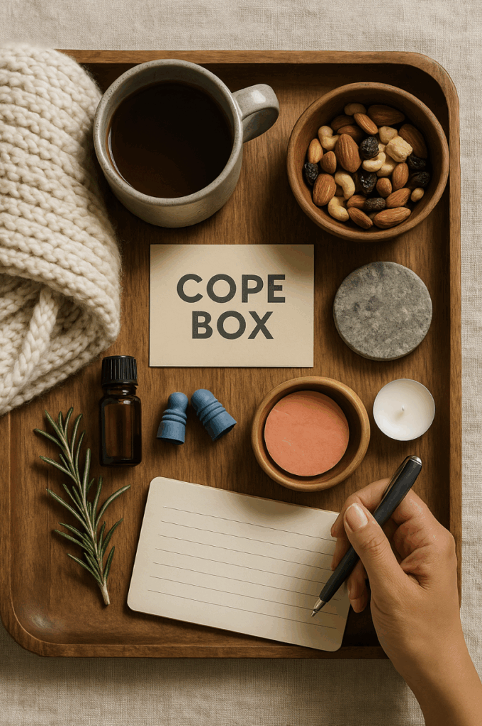 5 4 3 2 1 Grounding Re enter the room